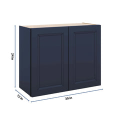 J&K Naval B7 Double Door Wall Cabinet - 30" W x 24" H
