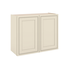 J&K Pearl Glazed H9 Double Door Wall Cabinet - 30" W x 24" H