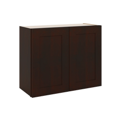 J&K Java Coffee S1 Double Door Wall Cabinet - 30" W x 24" H