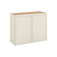 Modernform Cabinet Slim Dove White 30" W X 24" H X 12" D Double Door Wall Cabinet