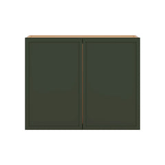 Modernform Cabinet Slim Sage Green 30" W X 24" H X 12" D Double Door Wall Cabinet