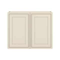 J&K Pearl Glazed H9 Double Door Wall Cabinet - 30" W x 24" H