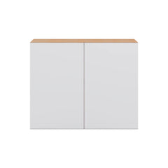 Modernform Cabinet Matte White 30" W X 24" H X 12" D Double Door Wall Cabinet
