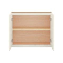 Modernform Cabinet Slim Dove White 30" W X 24" H X 12" D Double Door Wall Cabinet