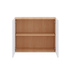 Modernform Cabinet Matte White 30" W X 24" H X 12" D Double Door Wall Cabinet