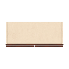J&K Mahogany J5 Double Door Wall Cabinet - 30" W x 24" H