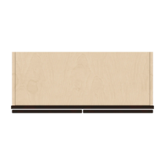 J&K Espresso K8 Double Door Wall Cabinet - 30" W x 24" H
