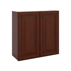 J&K Mahogany J5 Double Door Wall Cabinet - 30" W x 30" H