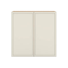Modernform Cabinet Slim Dove White 30" W X 30" H X 12" D Double Door Wall Cabinet