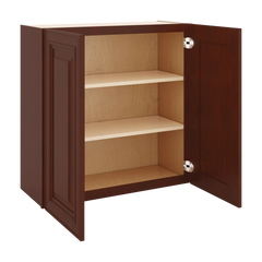 J&K Mahogany J5 Double Door Wall Cabinet - 30" W x 30" H