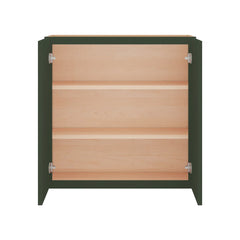 Modernform Cabinet Slim Sage Green 30" W X 30" H X 12" D Double Door Wall Cabinet