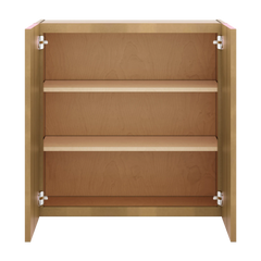J&K Butterscotch B8 Double Door Wall Cabinet - 30" W x 30" H