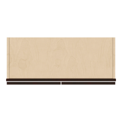 J&K Java Coffee S1 Double Door Wall Cabinet - 30" W x 30" H