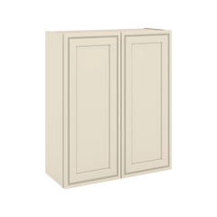 J&K Pearl Glazed H9 Double Door Wall Cabinet - 30" W x 36" H