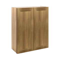 J&K Butterscotch B8 Double Door Wall Cabinet - 30" W x 36" H
