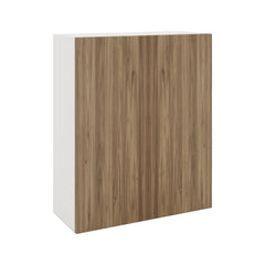 Modernform Cabinet Walnut 30" W X 36" H X 12" D Double Door Wall Cabinet