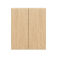 Modernform Cabinet Natural Oak 30" W X 36" H X 12" D Double Door Wall Cabinet
