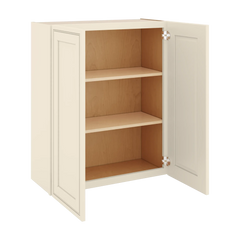 J&K Pearl Glazed H9 Double Door Wall Cabinet - 30" W x 36" H