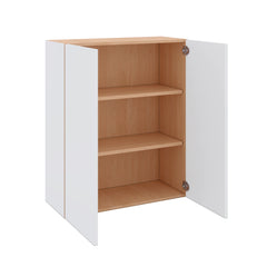 Modernform Cabinet Matte White 30" W X 36" H X 12" D Double Door Wall Cabinet