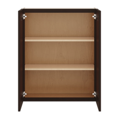 J&K Java Coffee S1 Double Door Wall Cabinet - 30" W x 36" H