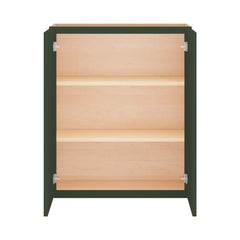 Modernform Cabinet Slim Sage Green 30" W X 36" H X 12" D Double Door Wall Cabinet
