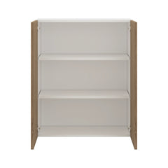 Modernform Cabinet Walnut 30" W X 36" H X 12" D Double Door Wall Cabinet