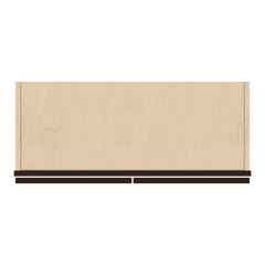 J&K Java Coffee S1 Double Door Wall Cabinet - 30" W x 36" H