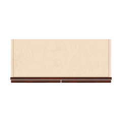 J&K Mahogany J5 Double Door Wall Cabinet - 30" W x 36" H