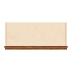J&K Mocha Glazed K10 Double Door Wall Cabinet - 30" W x 36" H