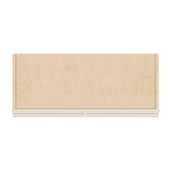 J&K Pearl Glazed H9 Double Door Wall Cabinet - 30" W x 36" H