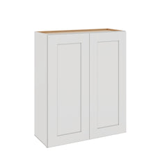 Modernform Cabinet White Shaker 30" W X 36" H X 12" D Double Door Wall Cabinet