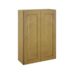 Modernform Cabinet Natural Shaker 30" W X 42" H X 12" D Double Door Wall Cabinet