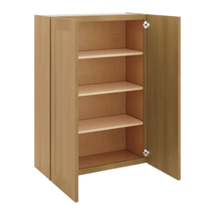 J&K Butterscotch B8 Double Door Wall Cabinet - 30" W x 42" H