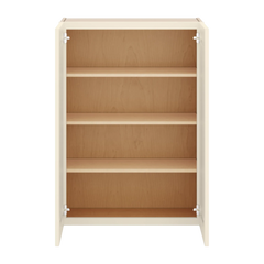 J&K Pearl Glazed H9 Double Door Wall Cabinet - 30" W x 42" H