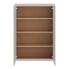 CNC Luxor 5-Piece Misty Grey 30" W X 42" H Double Door Wall Cabinet