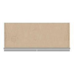 J&K Castle Grey S5 Double Door Wall Cabinet - 30" W x 42" H