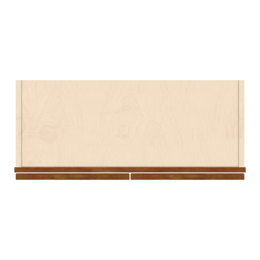 J&K Mocha Glazed K10 Double Door Wall Cabinet - 30" W x 42" H