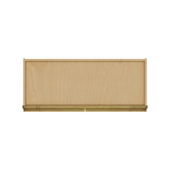 Modernform Cabinet Natural Shaker 30" W X 42" H X 12" D Double Door Wall Cabinet