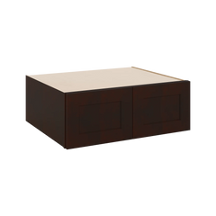 J&K Java Coffee S1 Refrigerator Wall Cabinet - 33" W x 12" H x 27" D