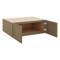 J&K Hazel H8 Refrigerator Wall Cabinet - 33" W x 12" H x 27" D