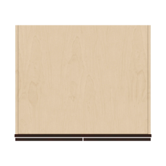 J&K Java Coffee S1 Refrigerator Wall Cabinet - 33" W x 12" H x 27" D