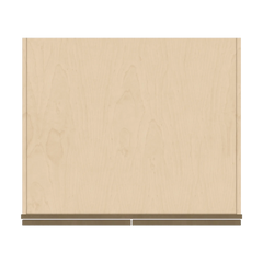 J&K Hazel H8 Refrigerator Wall Cabinet - 33" W x 12" H x 27" D