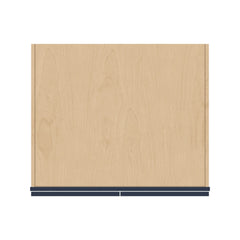 J&K Naval B7 Refrigerator Wall Cabinet - 33" W x 12" H x 27" D