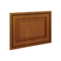 J&K Mocha Glazed K10 Dummy Door Panel 16 1/2" W x 12" H