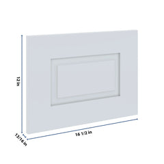 J&K White Shaker S8 Dummy Door Panel 16 1/2" W x 12" H