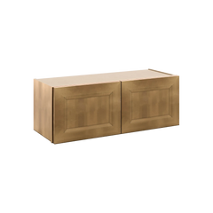 J&K Butterscotch B8 Double Door Wall Cabinet - 33" W x 12" H