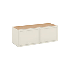 Modernform Cabinet Slim Dove White 33" W X 12" H X 12" D Double Door Wall Cabinet