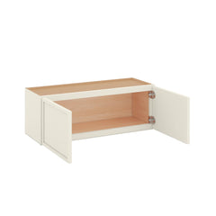 Modernform Cabinet Slim Dove White 33" W X 12" H X 12" D Double Door Wall Cabinet