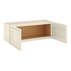 J&K Pearl Glazed H9 Double Door Wall Cabinet - 33" W x 12" H