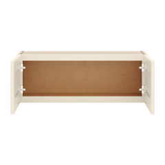 J&K Pearl Glazed H9 Double Door Wall Cabinet - 33" W x 12" H